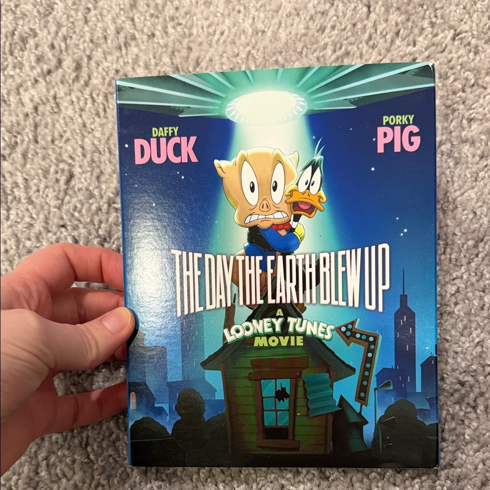 Looney Tunes Movie Poster - Daffy Duck & Porky Pig